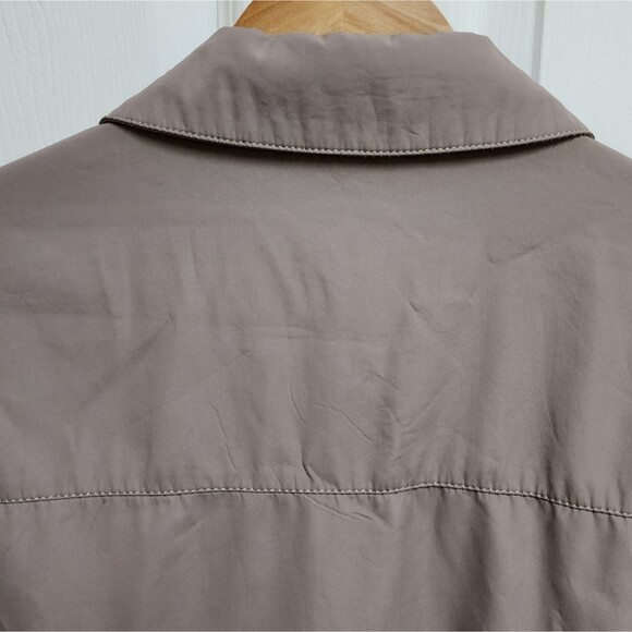 BAOF Jacket Mens Size XL XXL Taupe Brown Full Zip Lined Pockets Classic Outdoors - Picture 4 of 12